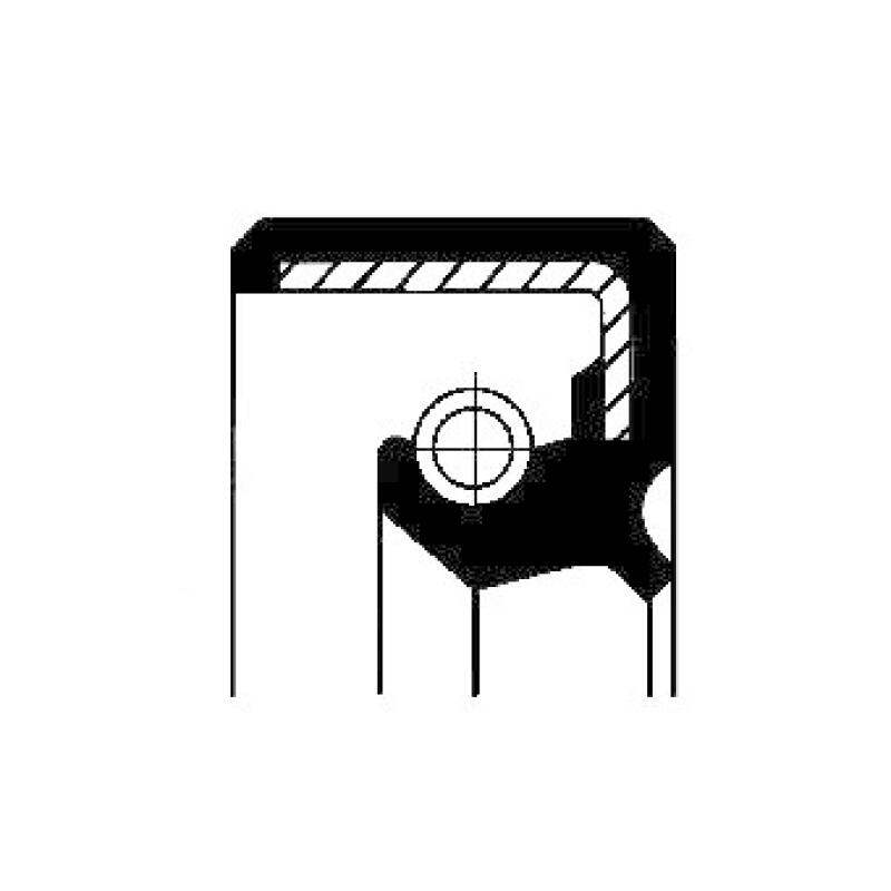 CORTECO Shaft Seal, differential