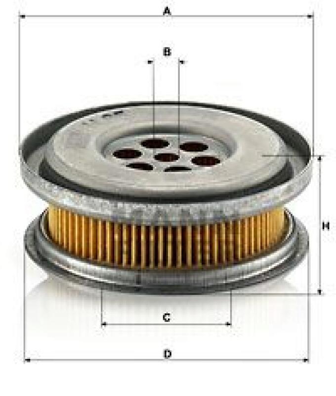 MANN-FILTER Hydraulic Filter, steering system