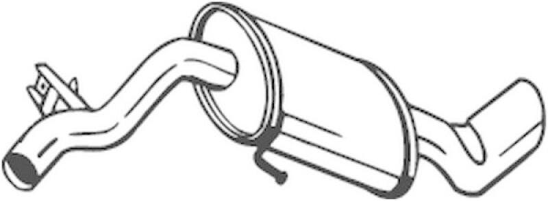 BOSAL End Silencer