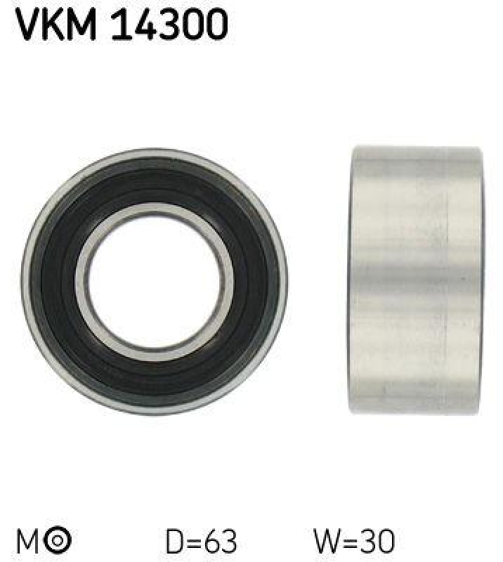 SKF Tensioner Pulley, timing belt