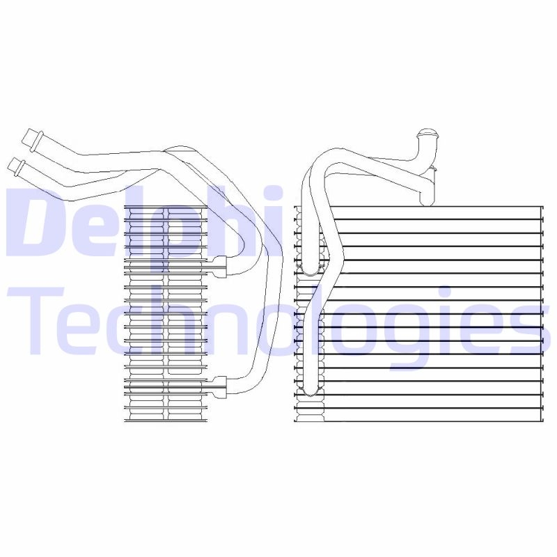 DELPHI Verdampfer, Klimaanlage