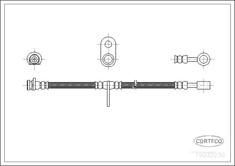 CORTECO Brake Hose