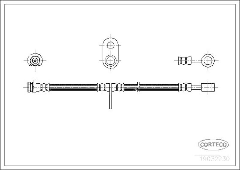 CORTECO Bremsschlauch