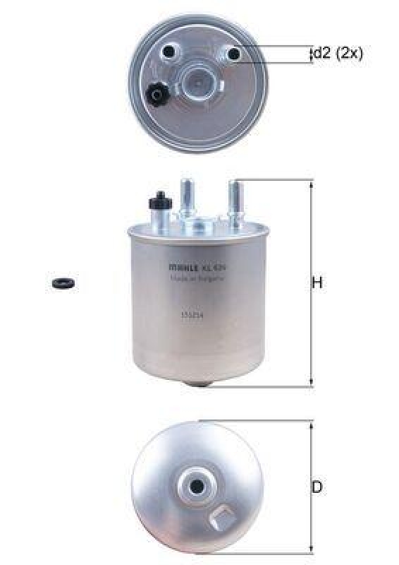 KNECHT Kraftstofffilter