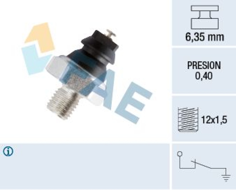 FAE Oil Pressure Switch