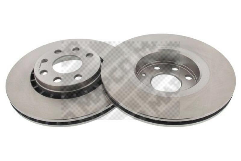 2x MAPCO Brake Disc