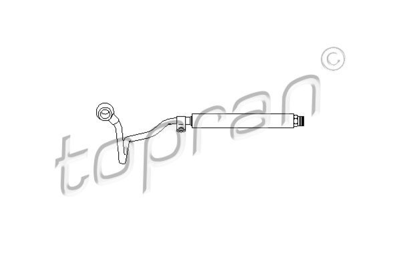 TOPRAN Hydraulic Hose, steering system