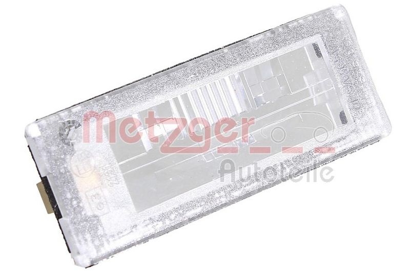 METZGER Lichtscheibe, Kennzeichenleuchte ORIGINAL ERSATZTEIL