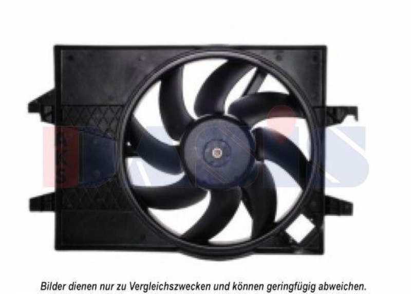 AKS DASIS Lüfter, Motorkühlung 098116N