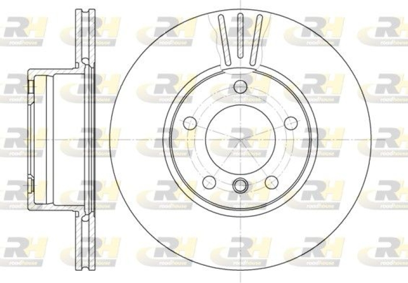 2x ROADHOUSE Bremsscheibe