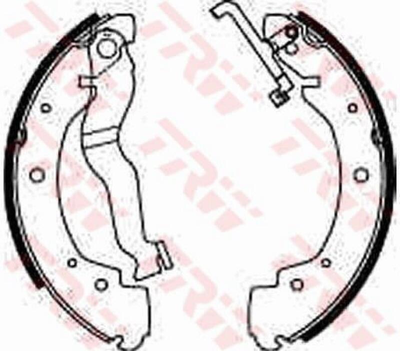 TRW Brake Shoe Set