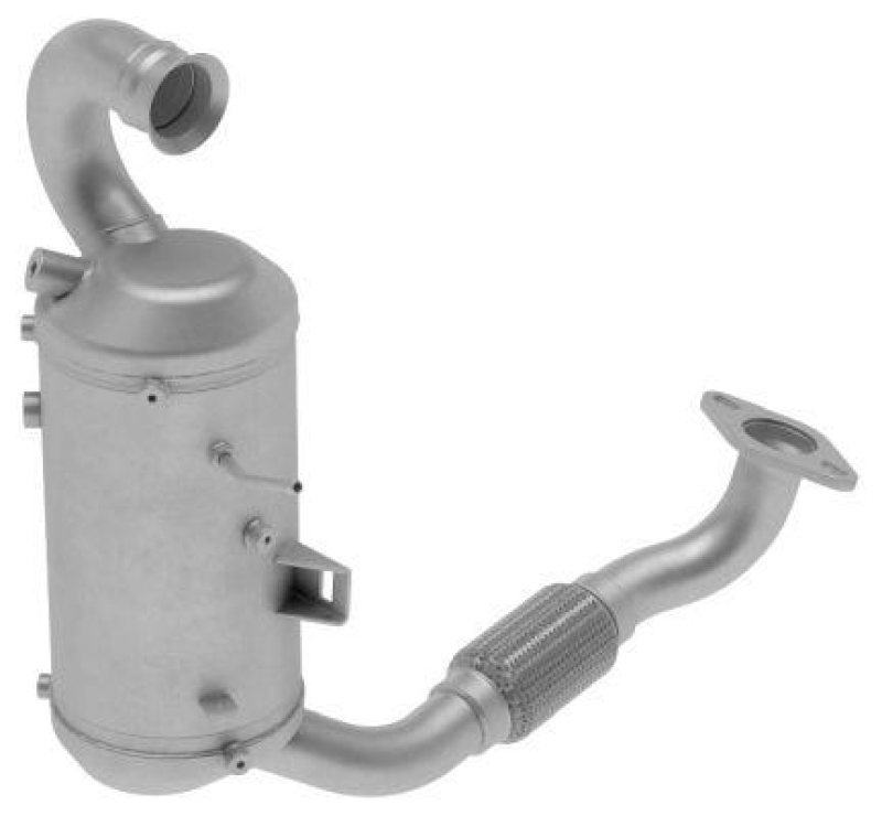 HELLA Ruß-/Partikelfilter, Abgasanlage Easy2Fit – PARTNERED with Faurecia 8LG 366 070-641