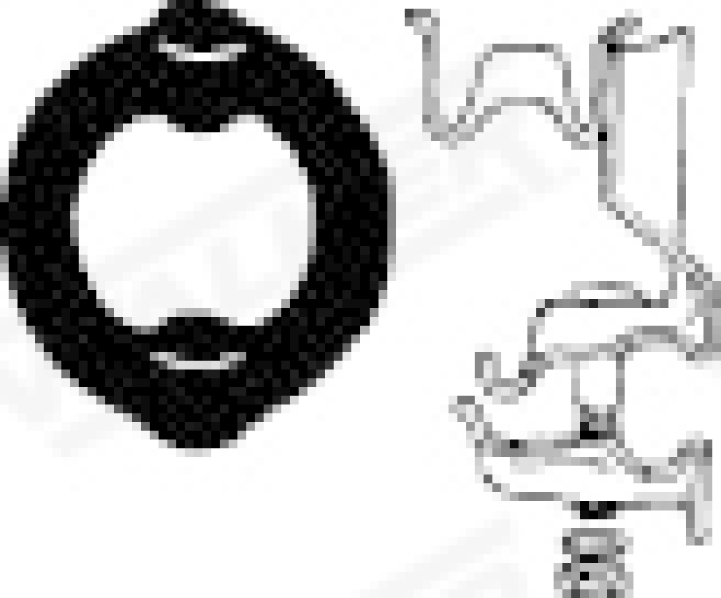 WALKER Halter, Abgasanlage