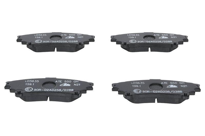 ATE Bremsscheiben 309mm + Ceramic Bremsbel&auml;ge Hinten passend f&uuml;r Le...