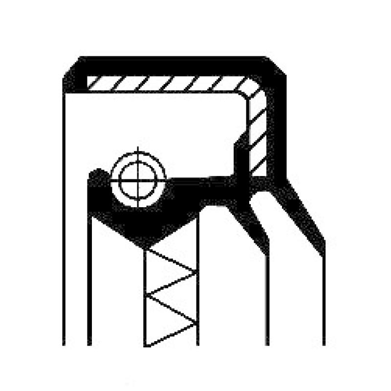 CORTECO Shaft Seal, differential