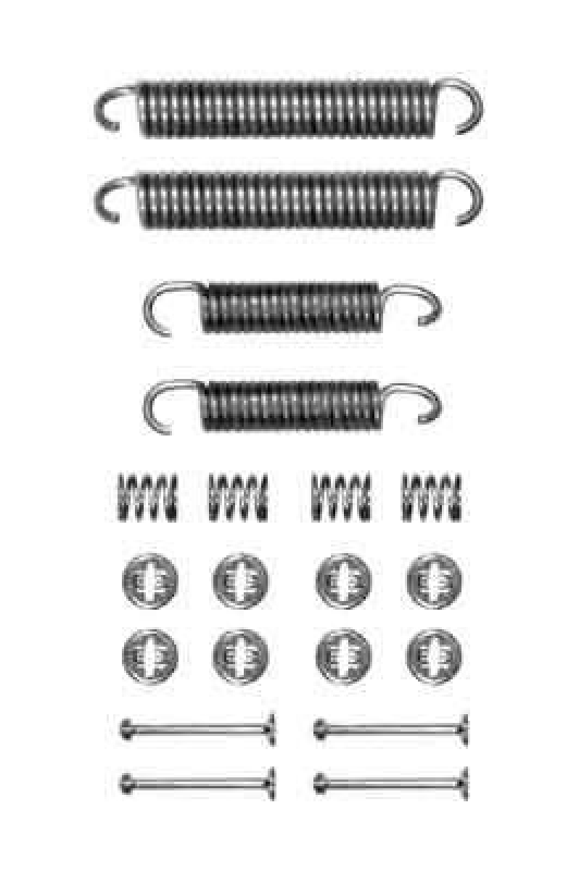 TRW Accessory Kit, brake shoes