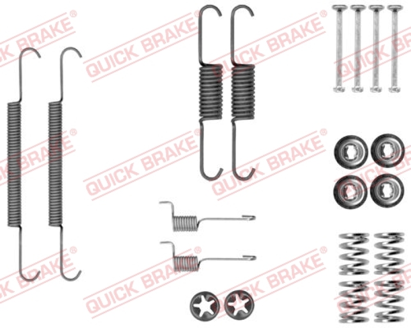 QUICK BRAKE Zubehörsatz, Feststellbremsbacken