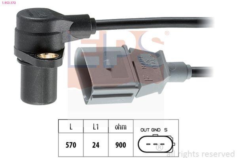 EPS Impulsgeber, Kurbelwelle Made in Italy - OE Equivalent