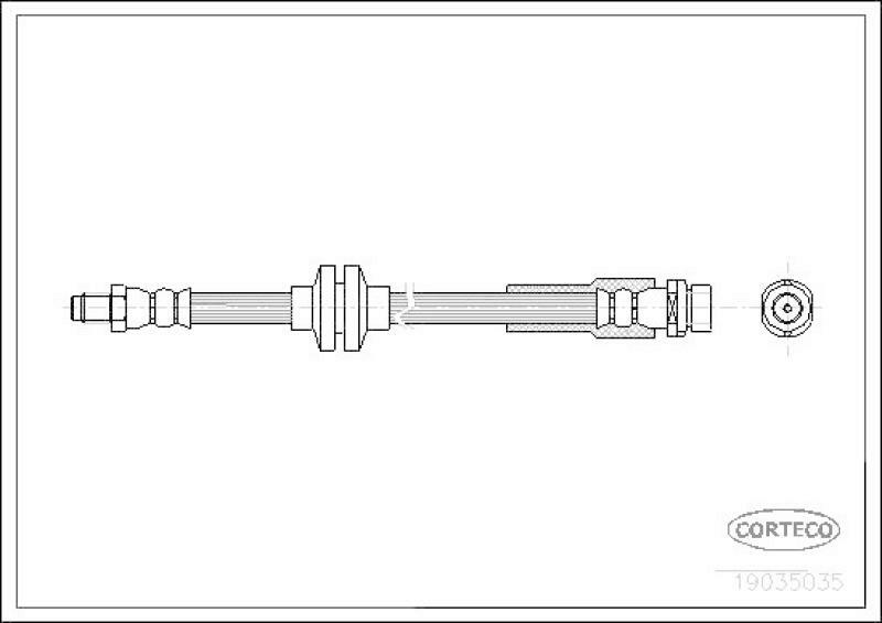CORTECO Bremsschlauch