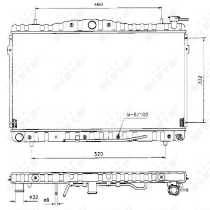 NRF K&uuml;hler, Motork&uuml;hlung 53505