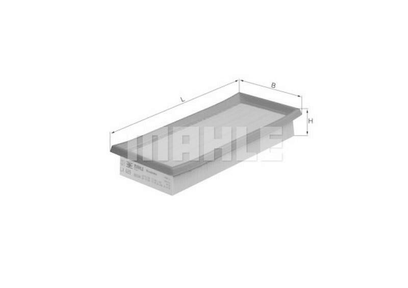 MAHLE ORIGINAL Luftfilter LX 689