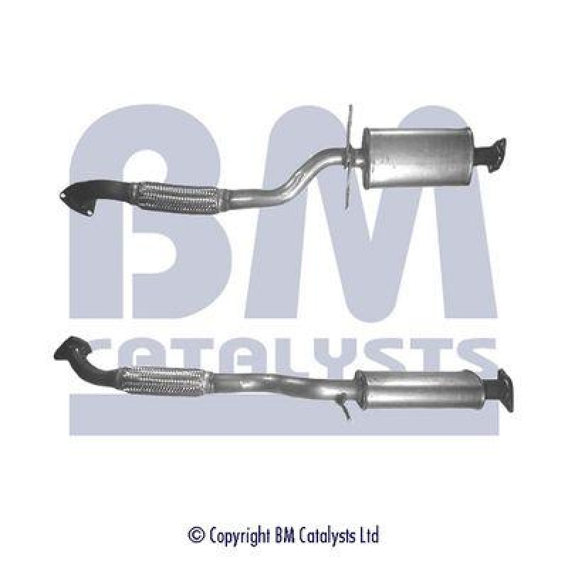 BM Catalysts Abgasrohr Auspuffanlage Vorne passend f&uuml;r Hyundai Sonata 4 2.0 16V