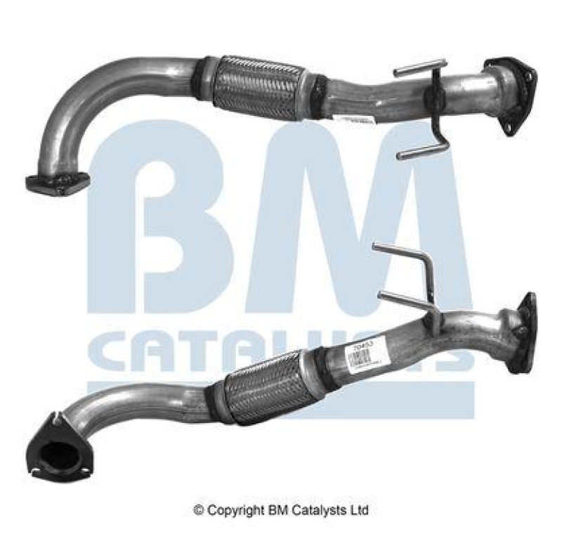 BM Catalysts Abgasrohr Vorne passend f&uuml;r VW Sharan 1.9 TDI Seat Alhambra