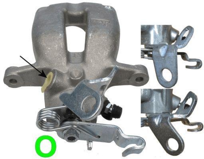 TEXTAR Bremssattel 38192300