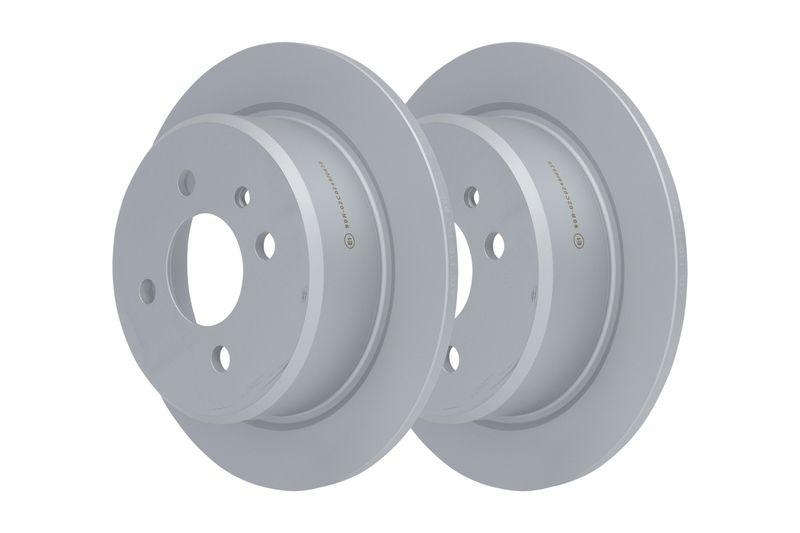 ATE Bremsscheiben 258mm + Bremsbel&auml;ge Hinten passend f&uuml;r BMW 3 E21 ...