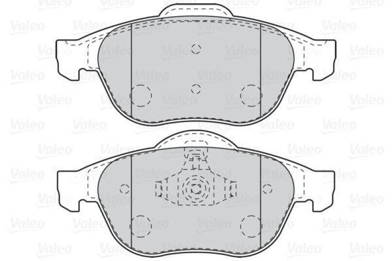 VALEO Bremsbelagsatz, Scheibenbremse ESSENTIAL 302096