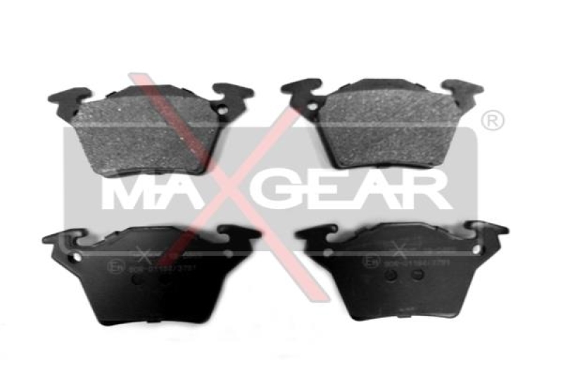 MAXGEAR Bremsbelagsatz, Scheibenbremse