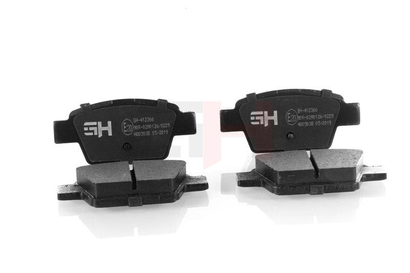 Bremsbeläge Bremsbelagsatz Hinten passend für Fiat Bravo 2 Alfa Romeo Mito Stilo