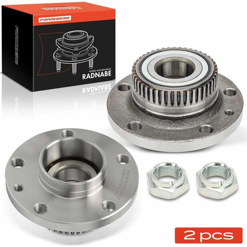 2x Frankberg Radnabe Radlagersatz Hinterachse beidseitig 5481FB0039844