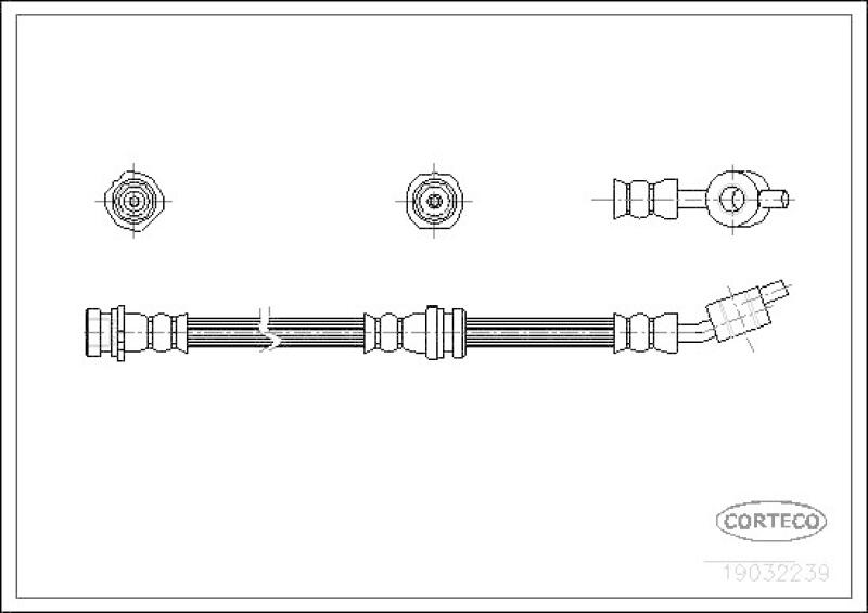CORTECO Bremsschlauch