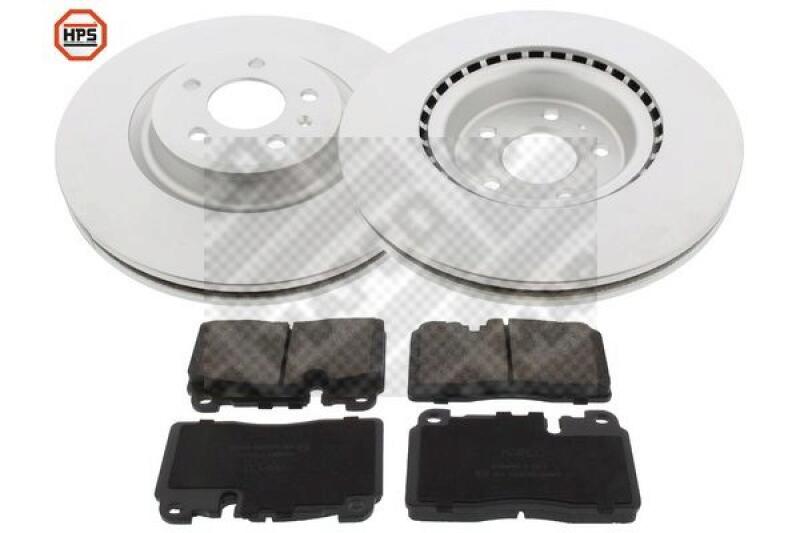 MAPCO Brake Set, disc brakes