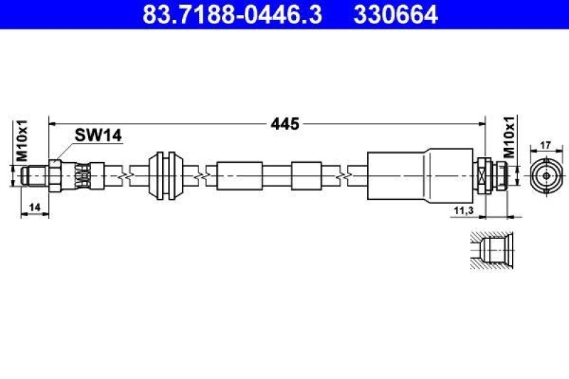 ATE Brake Hose