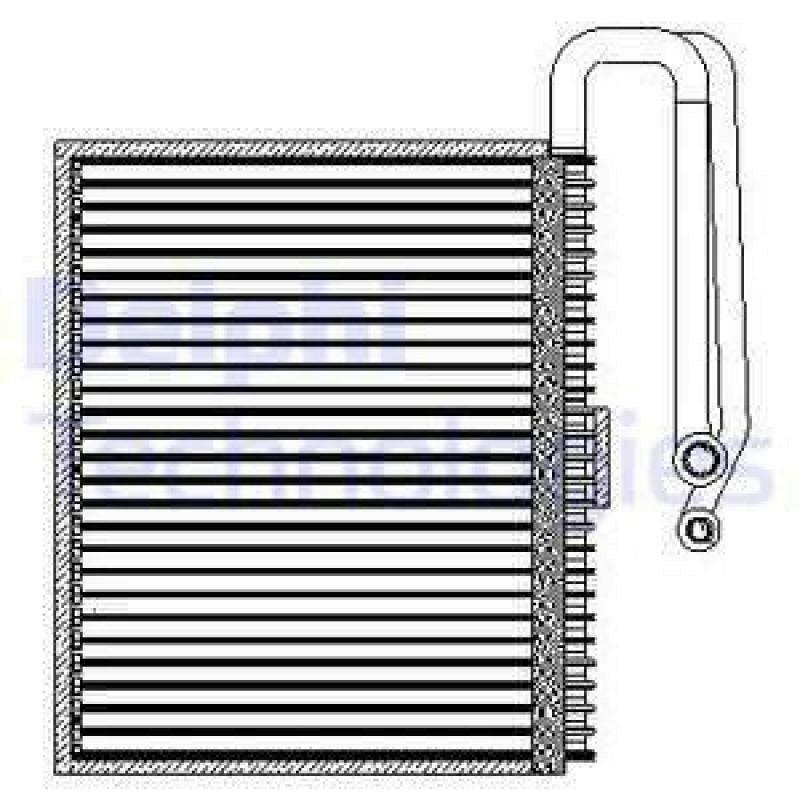 DELPHI Verdampfer, Klimaanlage