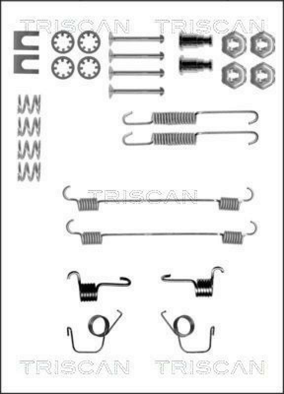 TRISCAN Accessory Kit, brake shoes