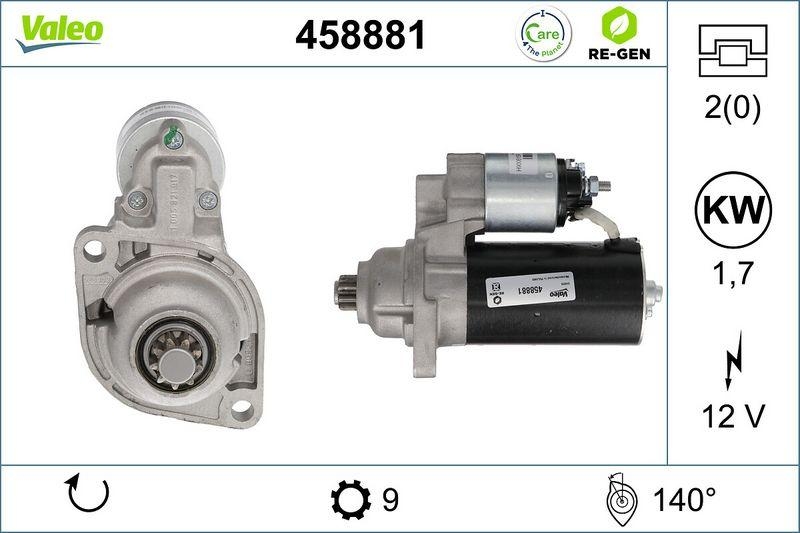 VALEO Starter VALEO RE-GEN - AT