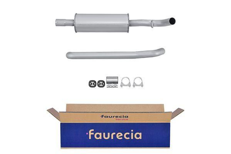 HELLA Mittelschalldämpfer Easy2Fit – PARTNERED with Faurecia