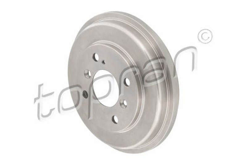 2x TOPRAN Brake Drum