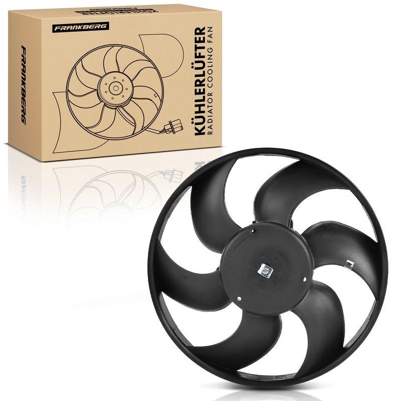 1x Frankberg Motork&uuml;hller Einfachl&uuml;fter ohne K&uuml;hlerl&uuml;fterrahmen passend f&uuml;r Peugeot 405 I 15B 306 Citro&euml;n Berlingo XM 5481FB0043484