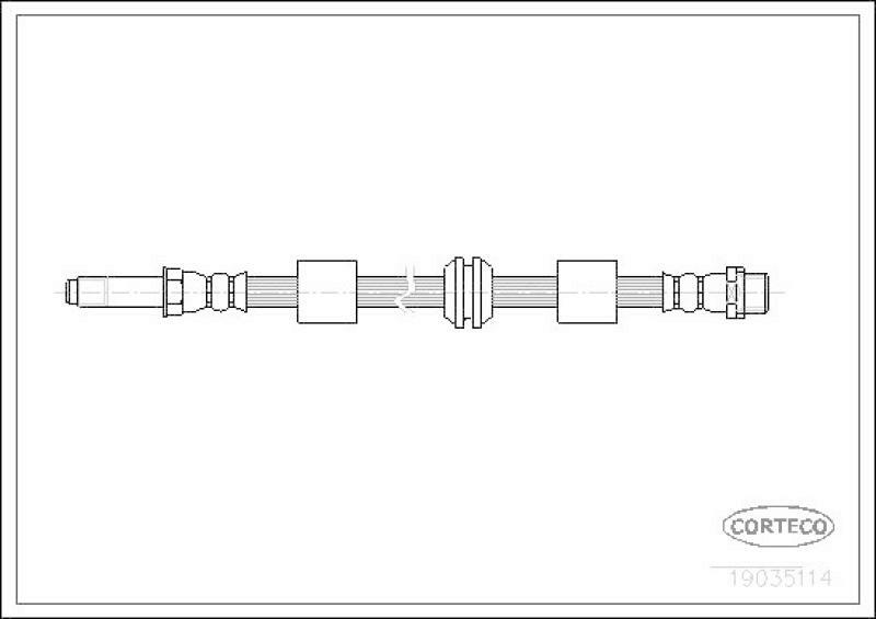 CORTECO Brake Hose