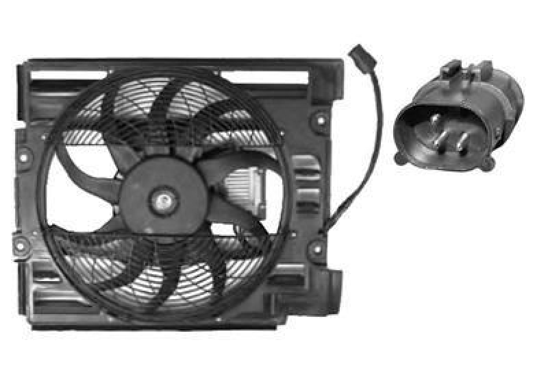 VAN WEZEL Fan, A/C condenser