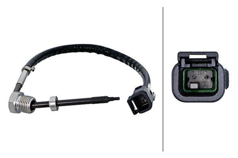 HELLA Sensor, Abgastemperatur 6PT 358 181-801