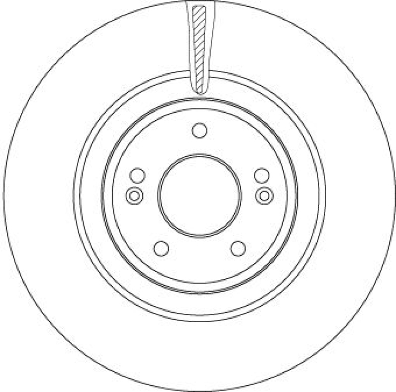 2x TRW Bremsscheibe DF6572
