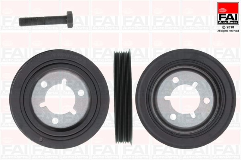 FAI AutoParts Belt Pulley Set, crankshaft