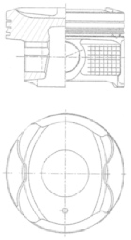 KOLBENSCHMIDT Kolben 41250600