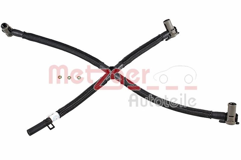 METZGER Hose, fuel overflow