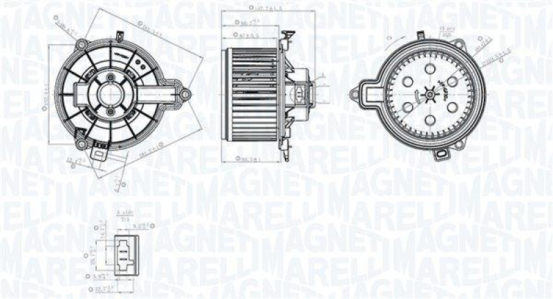 MAGNETI MARELLI Innenraumgebläse